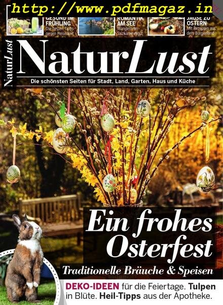 NaturLust – 17 April 2019 Cover