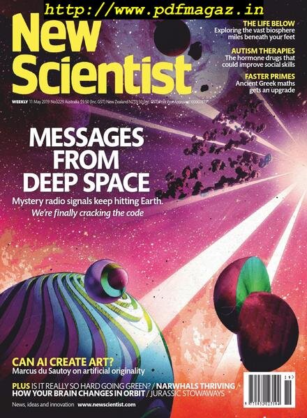 New Scientist Australian Edition – 11 May 2019 Cover