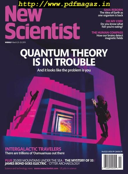 New Scientist – March 23, 2019 Cover