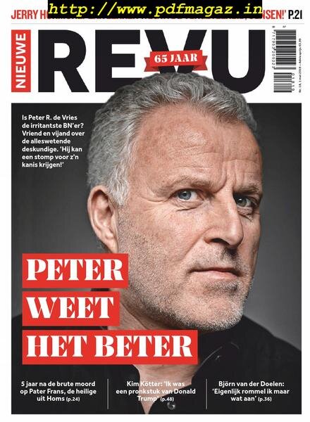 Nieuwe Revu – 01 mei 2019 Cover