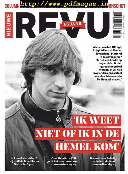 Nieuwe Revu – 10 april 2019 Cover