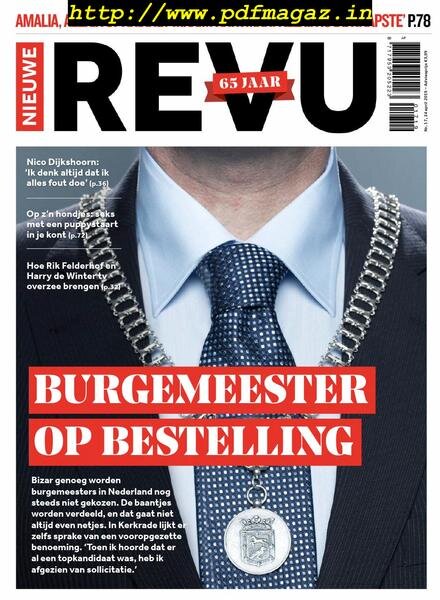 Nieuwe Revu – 24 april 2019 Cover