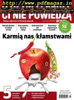 O Czym Lekarze Ci Nie Powiedza – Maj 2019