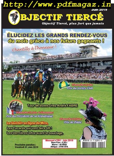 Objectif Tierce – juin 2019 Cover