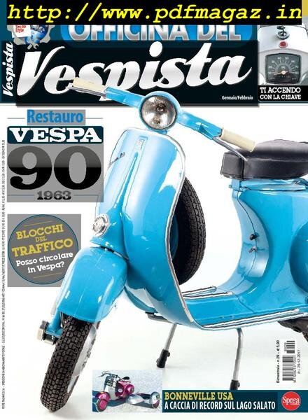 Officina del Vespista – Gennaio-Febbraio 2018 Cover