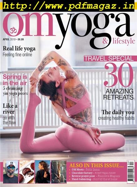 OM Yoga Magazine – April 2019 Cover