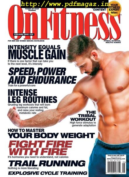 OnFitness – June-July 2019 Cover