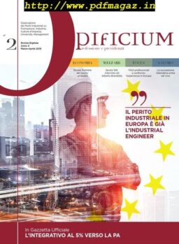 Opificium – Marzo-Aprile 2019