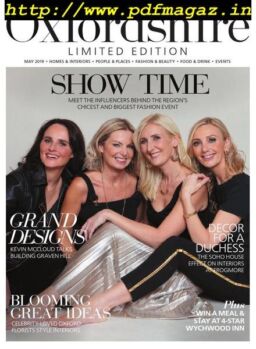 Oxfordshire Limited Edition – May 2019