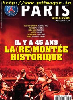 Paris Saint-Germain Le Magazine – juin-juillet 2019