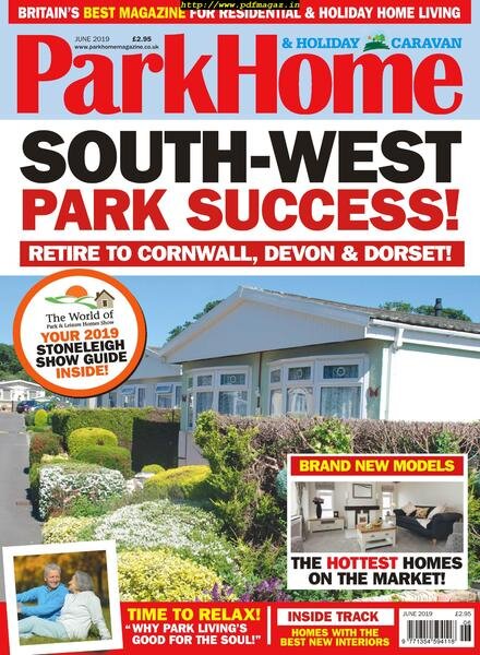 Park Home & Holiday Caravan – June 2019 Cover