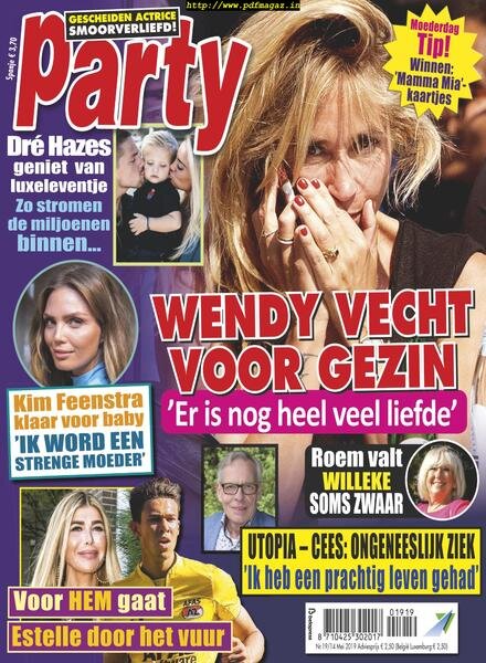 Party Netherlands – 08 mei 2019 Cover