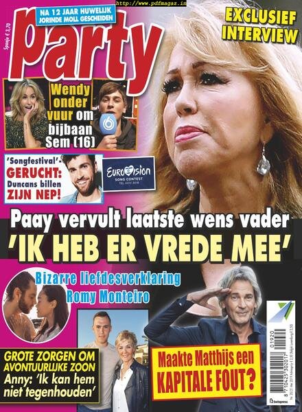 Party Netherlands – 15 mei 2019 Cover