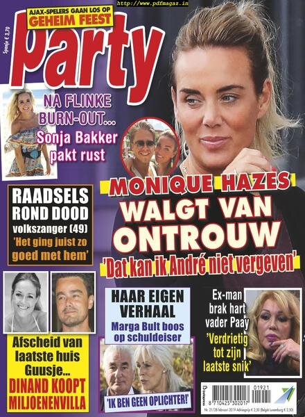 Party Netherlands – 22 mei 2019 Cover