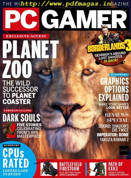 PC Gamer UK – June 2019 Cover
