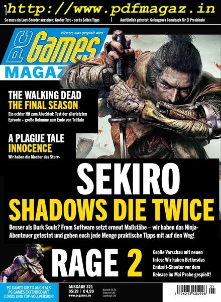 PC Games – April 2019 Cover