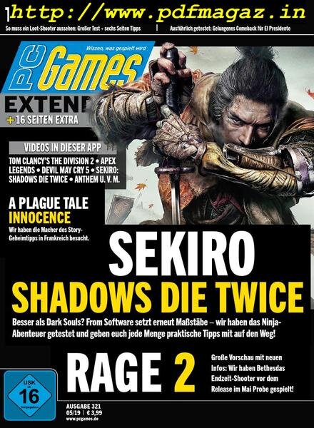 PC Games Germany – Mai 2019 Cover