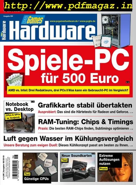 PC Games Hardware – Juli 2019 Cover