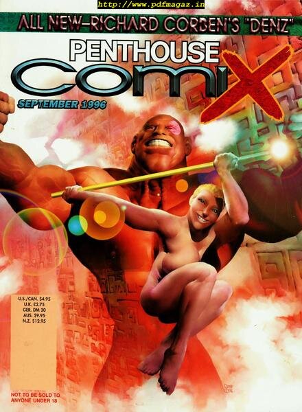 Penthouse Comix – Issue 15, September 1996 Cover