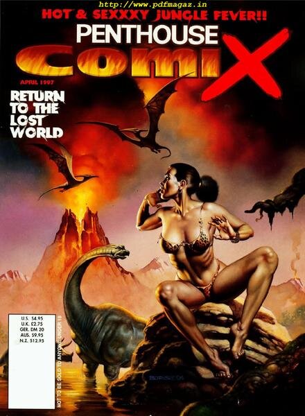 Penthouse Comix – Issue 21, April 1997 Cover
