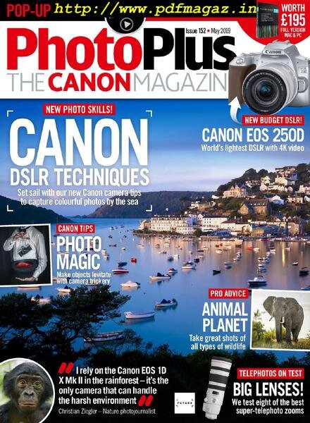 PhotoPlus The Canon Magazine – May 2019 Cover