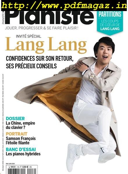 Pianiste – mai 2019 Cover