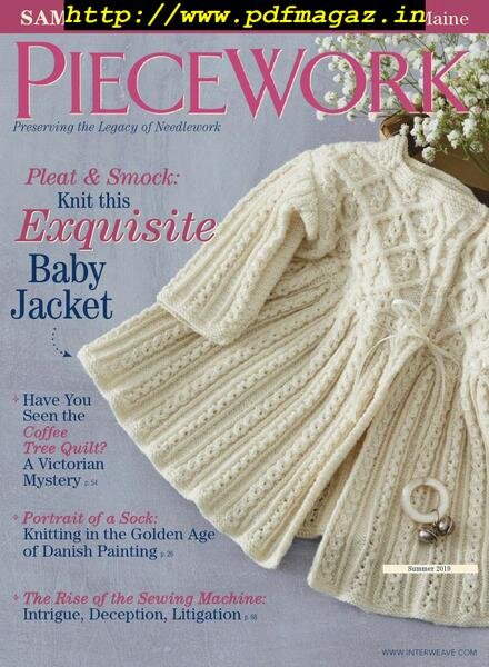 PieceWork – April-May 2019 Cover