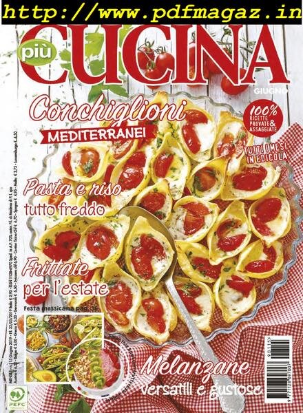 piuCUCINA – Giugno 2019 Cover