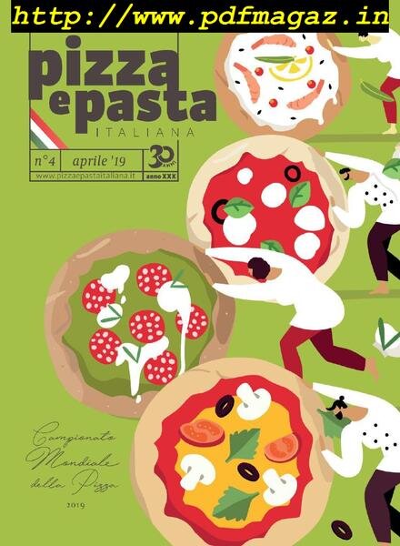 Pizza e Pasta Italiana – Aprile 2019 Cover