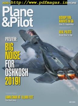 Plane & Pilot – July 2019