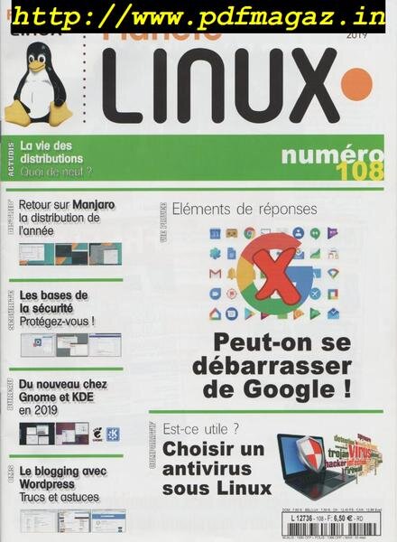 Planete Linux – Avril-Mai 2019 Cover