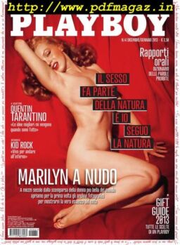 Playboy Italy – Dicembre 2012-Gennaio 2013