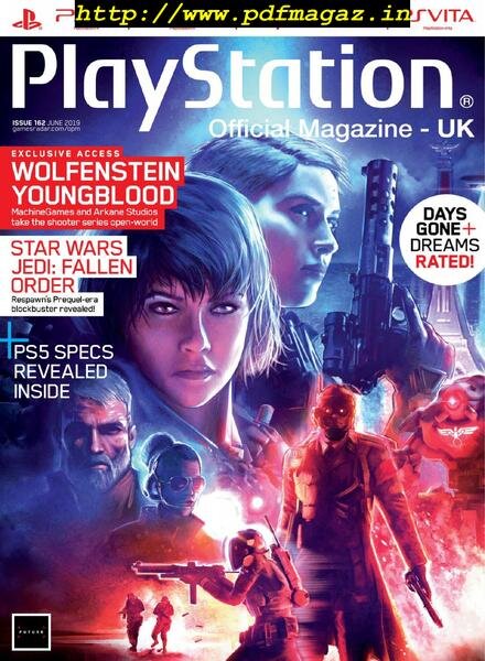 PlayStation Official Magazine UK – June 2019 Cover