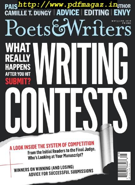 Poets & Writers – May 2019 Cover