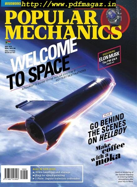 Popular Mechanics South Africa – May 2019 Cover