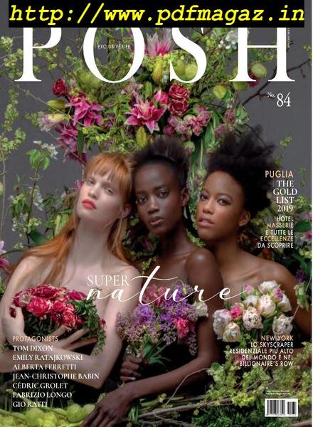 Posh Magazine – Aprile-Maggio 2019 Cover