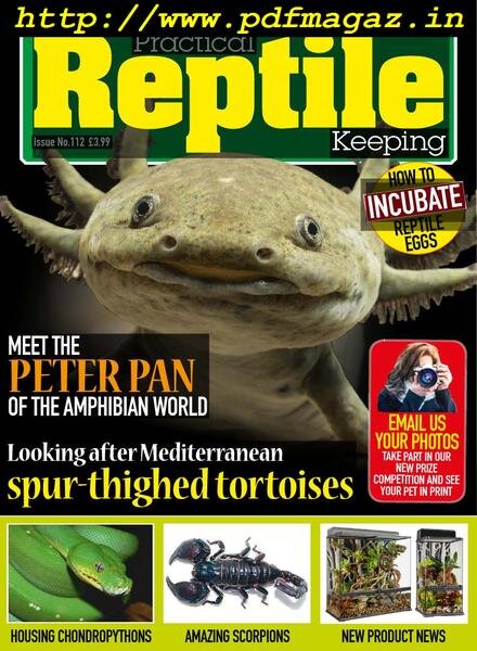 Practical Reptile Keeping – March 2019 Cover