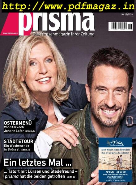 Prisma – 19 April 2019 Cover
