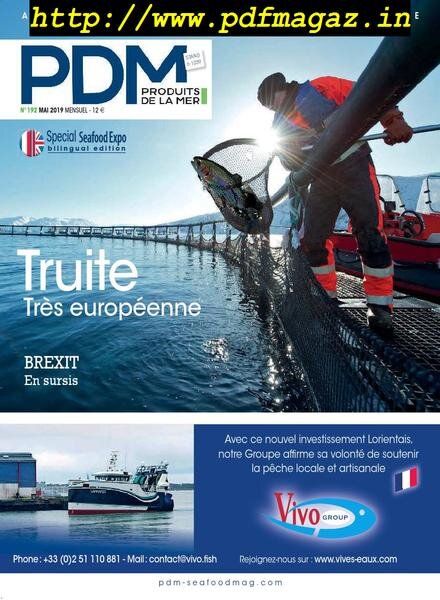 Produits de la Mer – 01 mai 2019 Cover