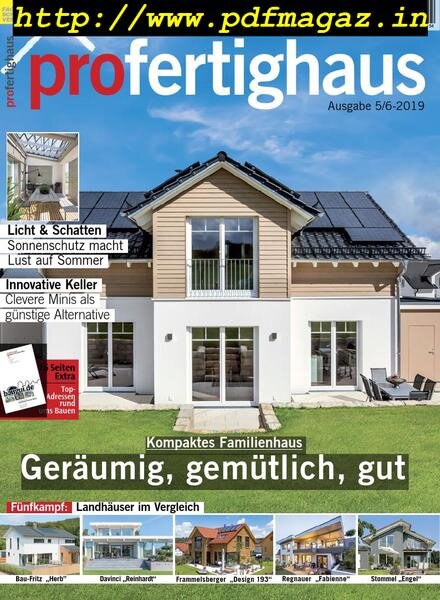 profertighaus – April 2019 Cover