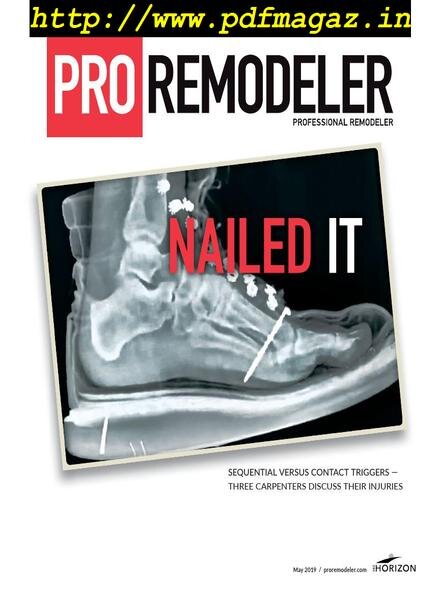 Professional Remodeler – May 2019 Cover