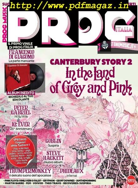 Prog Italia N22 – Gennaio-Febbraio 2019 Cover