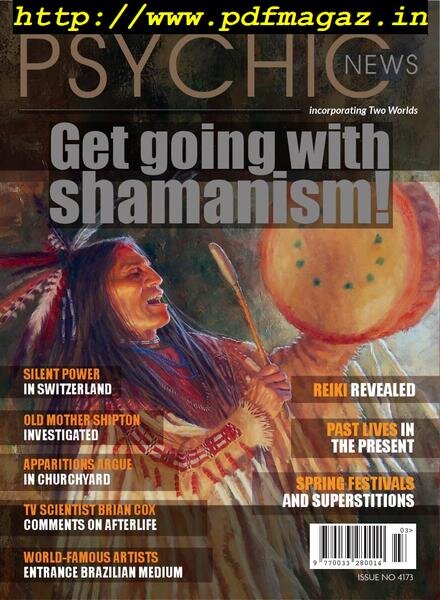 Psychic News – March 2019 Cover