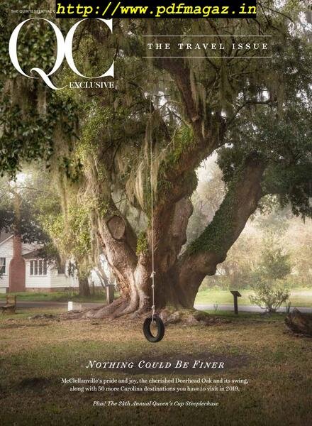 QC Exclusive Magazine – April 2019 Cover