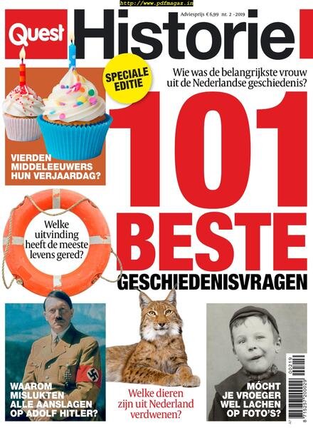 Quest Historie – mei 2019 Cover