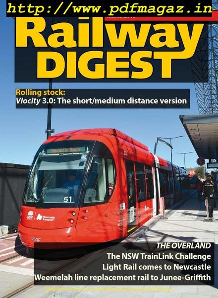 Railway Digest – March 2019 Cover