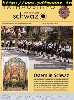Rathausinfo – April 2019