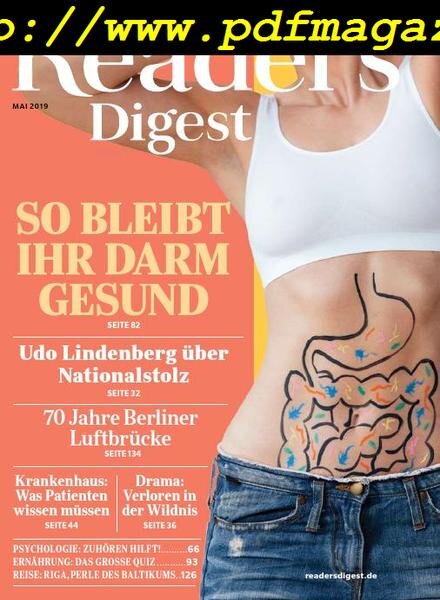 Reader’s Digest Germany – Mai 2019 Cover