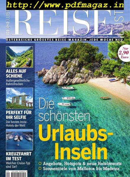ReiseLust – 14 Mai 2019 Cover