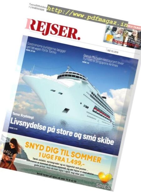 Rejser – 09 marts 2019 Cover